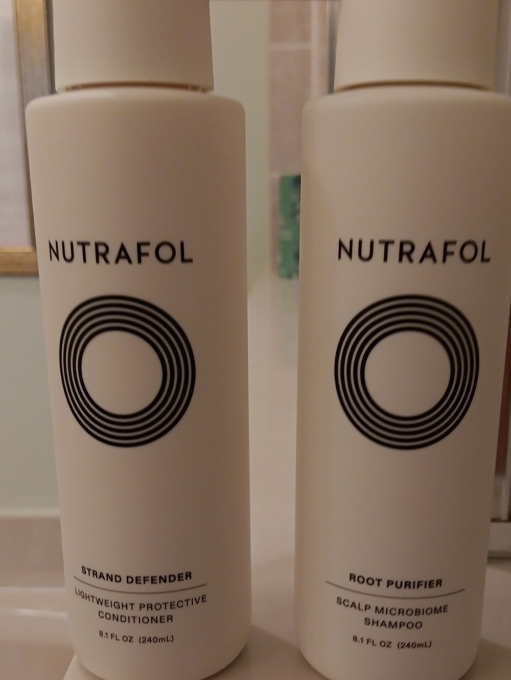 Nutrafol Strand Defender Lightweight Protective Conditioner  and Scalp Shampoo